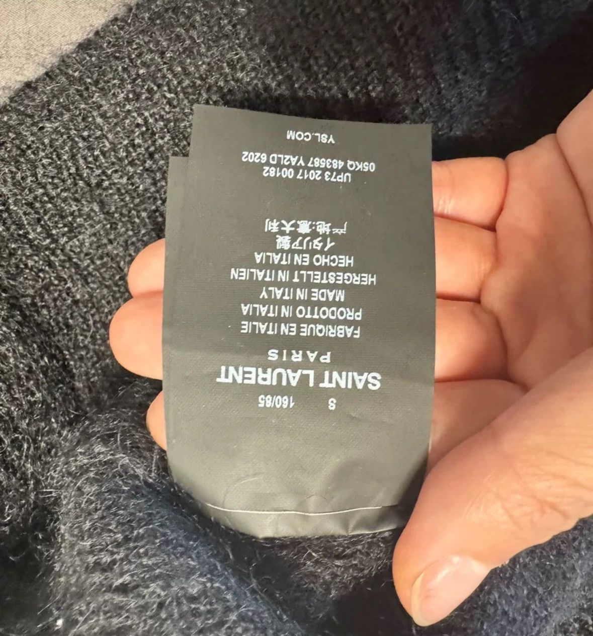 Saint Laurent Paris × Yves Saint Laurent SAINT LAURENT sweater 2412-Nextarrow Size US S / EU 44-46 / 1 - 3 Thumbnail