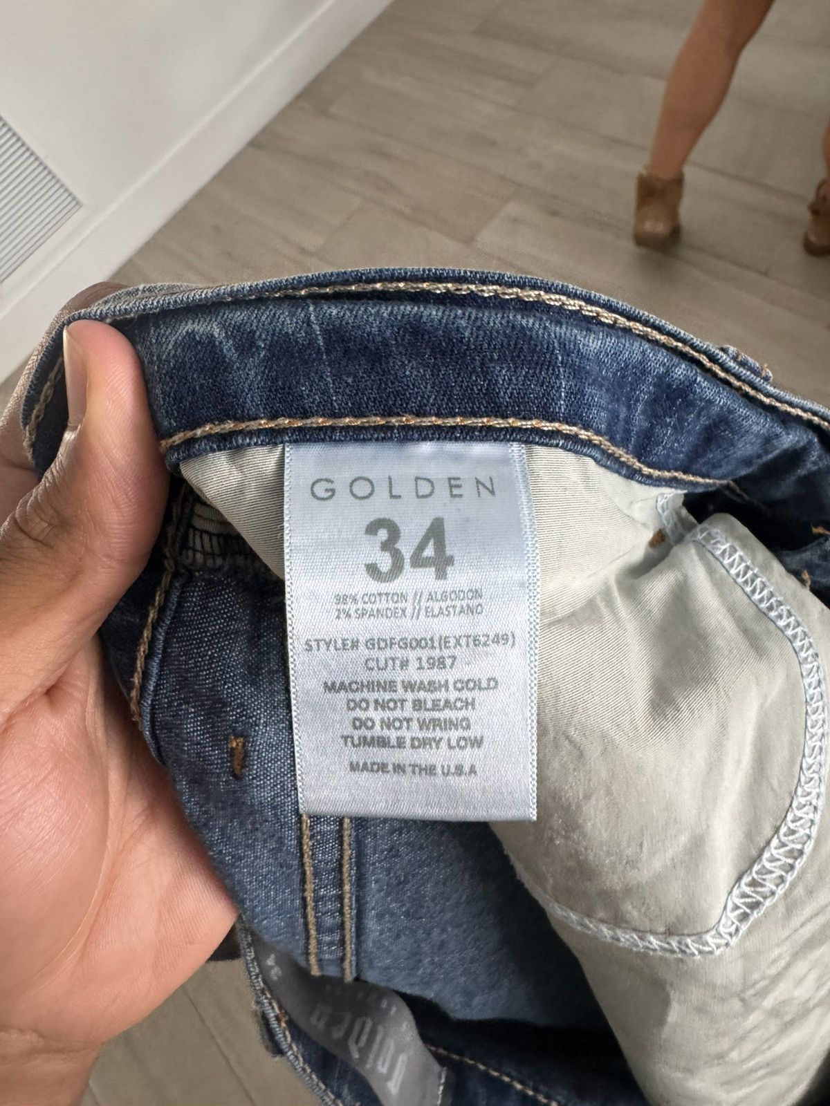 Golden Denim golden jeans 34 Size US 34 / EU 50 - 3 Thumbnail