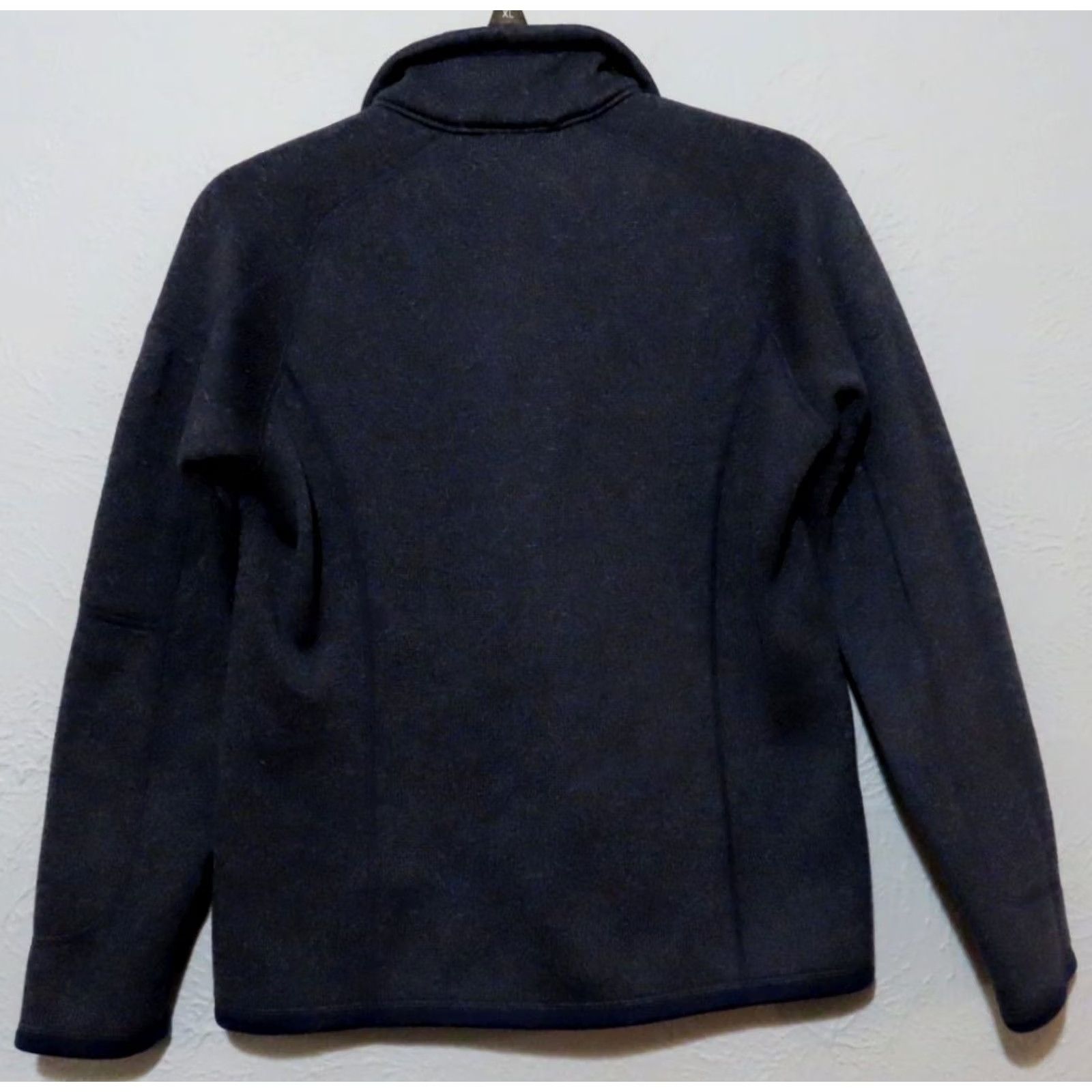 Patagonia VINTAGE Patagonia Women's Jacket Regular S 1/4 Zip Better Sweater Navy Blue Small 19" Pit to Pit Size S / US 4 / IT 40 - 5 Thumbnail