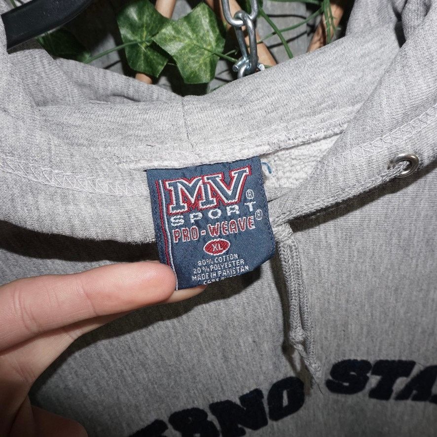 Vintage XL-Vintage Y2K Fresno State embroider raw heavyweight hoodie Size US XL / EU 56 / 4 - 3 Thumbnail