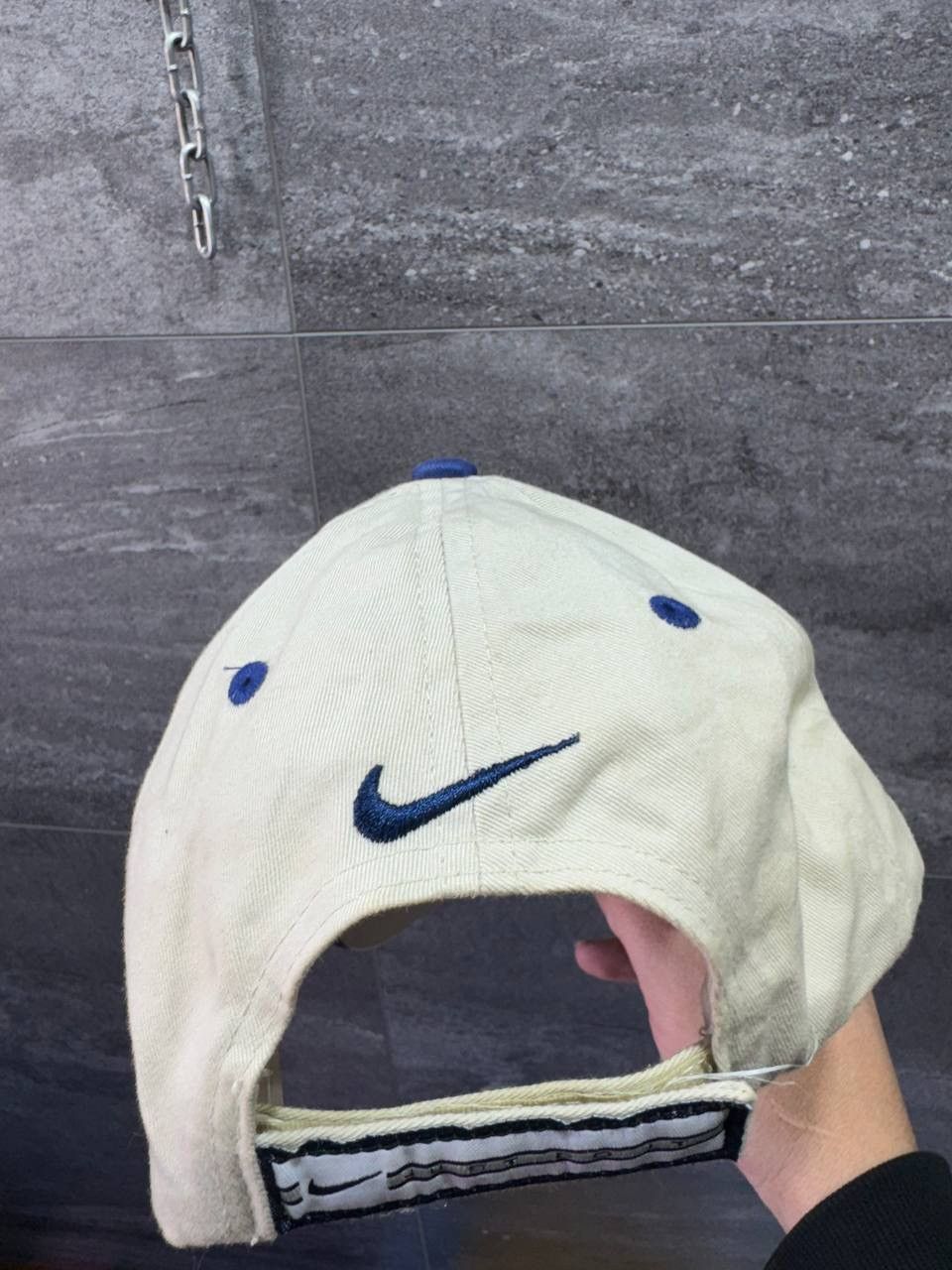 Vintage Mens Vintage Nike Cap Big Logo Swoosh Y2K Rare Drill Size ONE SIZE - 6 Thumbnail