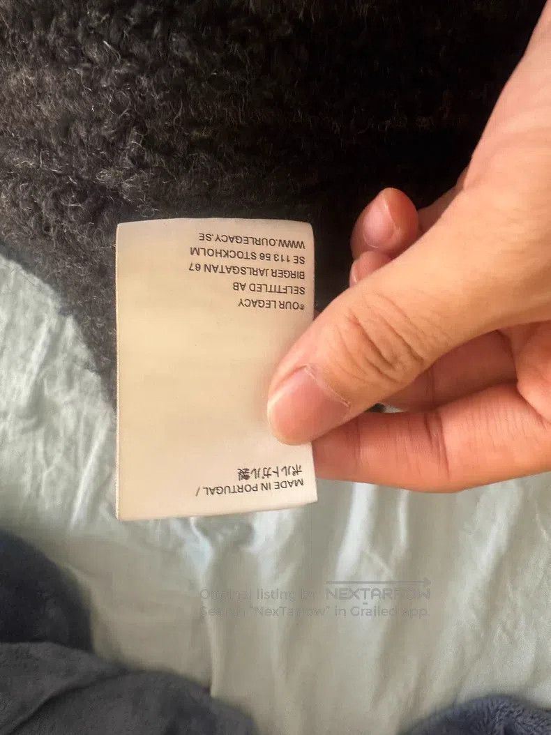 Our Legacy Our Legacy Dark Gray Wool Knit Sweater Size US M / EU 48-50 / 2 - 4 Thumbnail