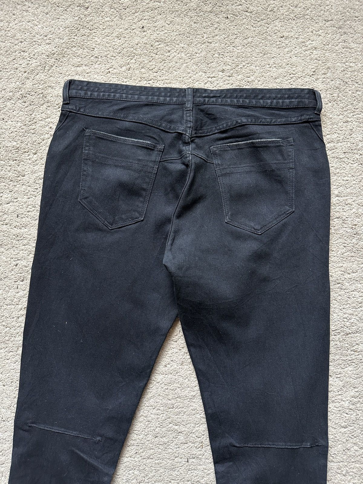 Number (N)ine NUMBERNINE Black Jeans Size US 32 / EU 48 - 12 Thumbnail