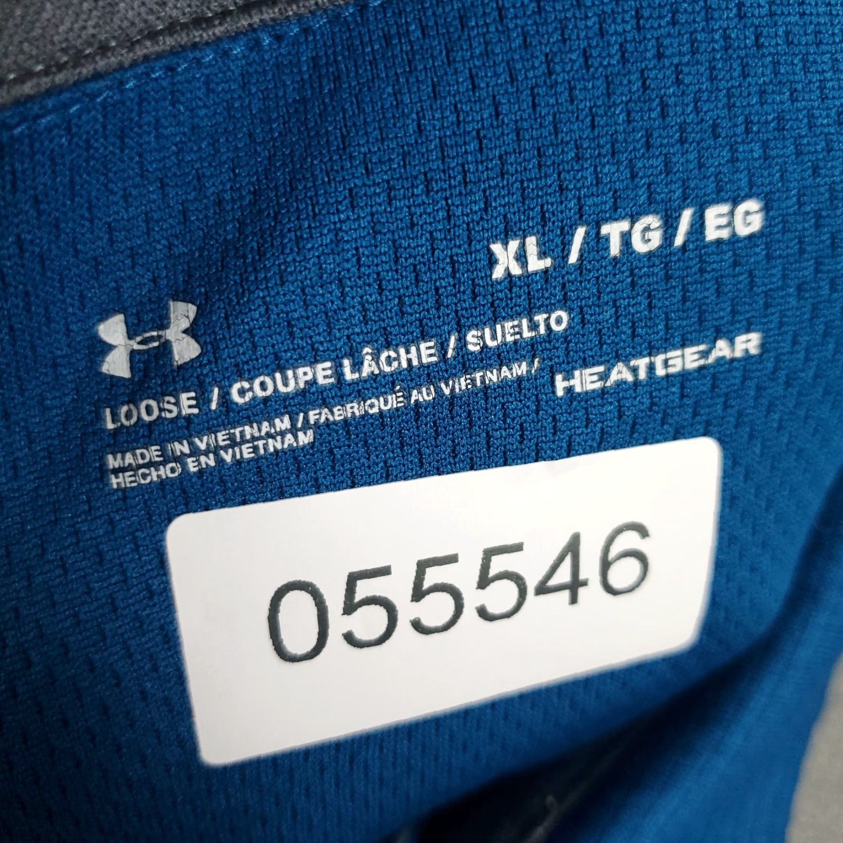 Under Armour Under Armour Polo Shirt Mens XL Blue Golf Casual Short Sleeve Polo Men XL Blue Logo Pattern Solid Casual Athletic Shirt Size US XL / EU 56 / 4 - 8 Thumbnail