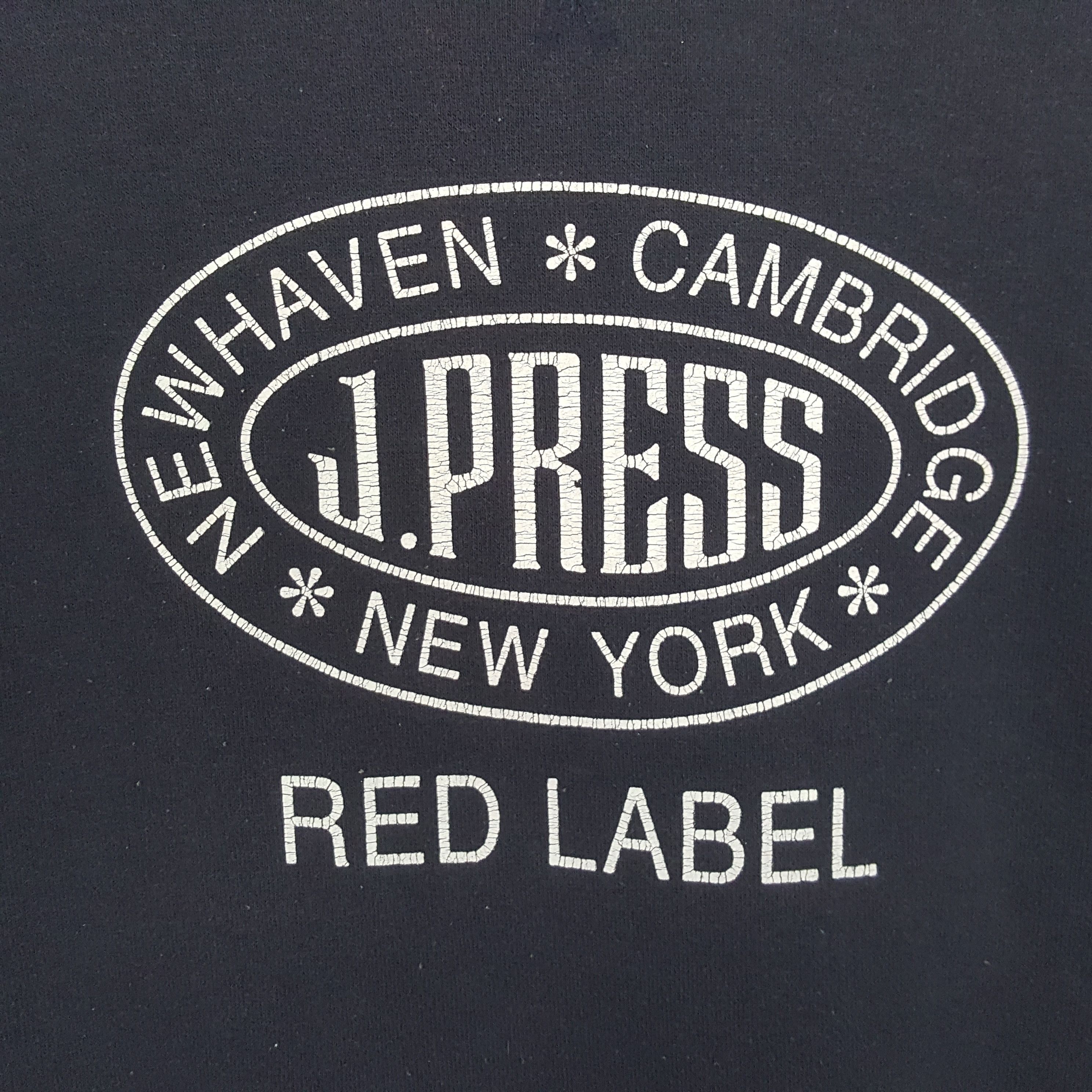 J. Press × Japanese Brand × Vintage Vintage J.PRESS RED LABEL Japanese Fashion Brand Sweatshirt Size US M / EU 48-50 / 2 - 2 Thumbnail