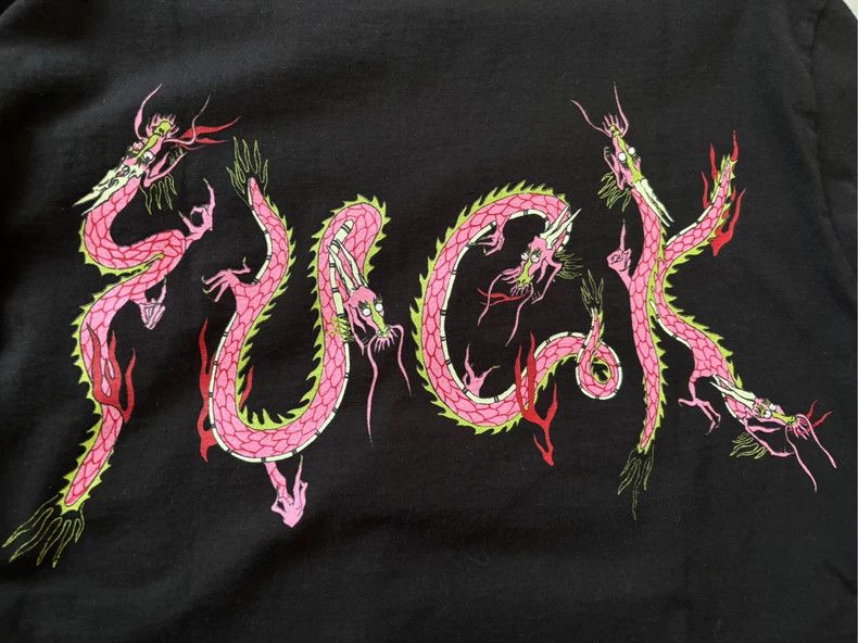 Wacko Maria Wacko Maria GUILTY PARTIES 19SS Printed Dragon T-Shirt Bla Size US L / EU 52-54 / 3 - 2 Thumbnail