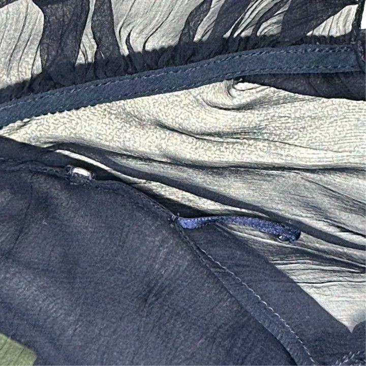 Gucci Gucci SS21 Ruffled Long Sleeve Shirt in Blue-2507 Size M / US 6-8 / IT 42-44 - 5 Thumbnail