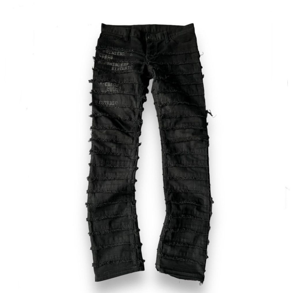 image of Hysteric Glamour Chaosbringer Hagis in Black, Men's (Size 30)