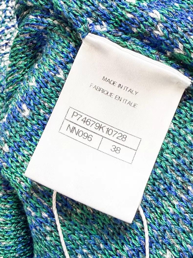 Chanel Chanel Color-matched sequin four-pocket long-sleeved knitt Size XS / US 0-2 / IT 36-38 - 6 Thumbnail