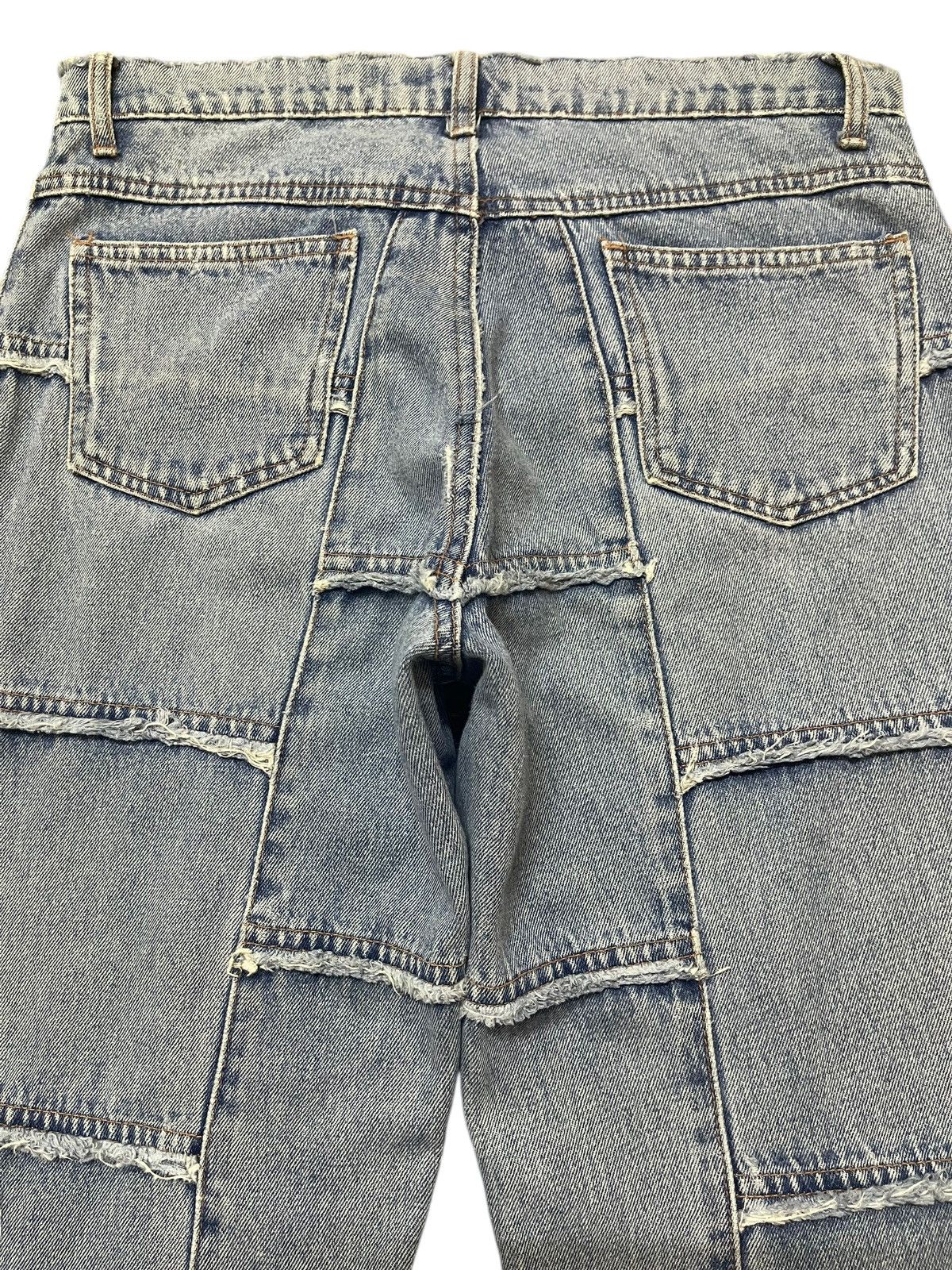 Hysteric Glamour Vintage Japanese Hagi Patchwork Hysteric Style Flared Jeans Size US 30 / EU 46 - 5 Thumbnail