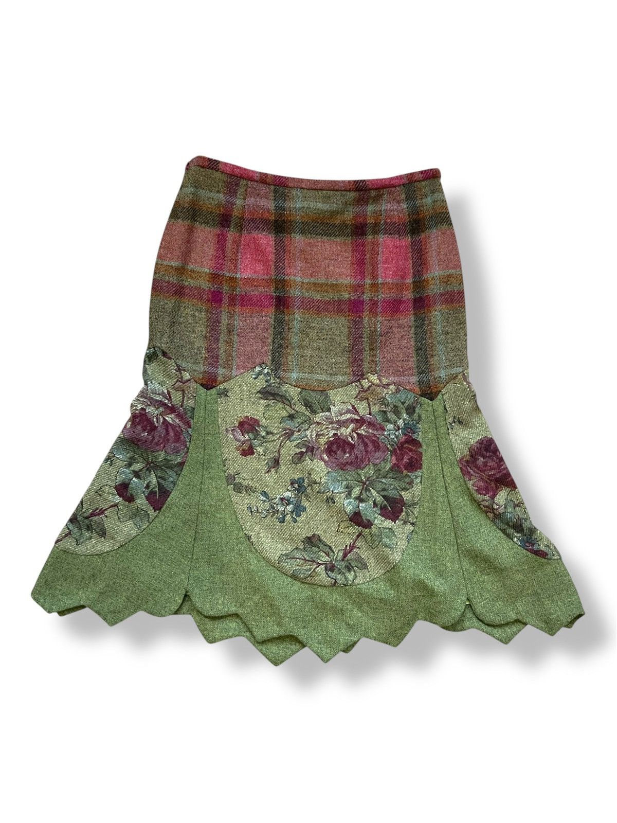 Etro Rare Etro Milano Midi Skirt Floral Print Women’s Size 44 EU Size 30" / US 8 / IT 44 - 2 Thumbnail