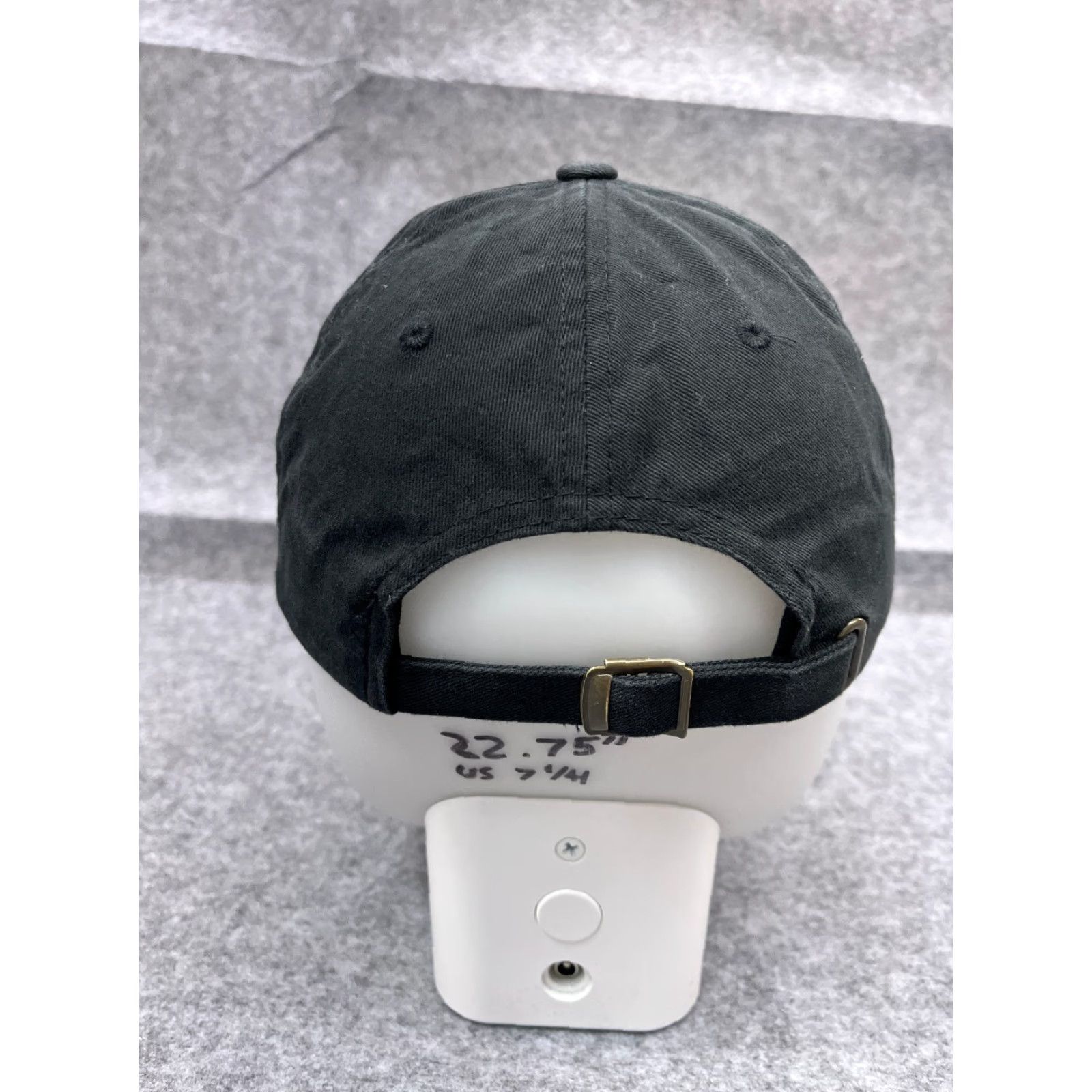 Vintage Yupoong Hat Cap Strap Back Adult Black Cotton Baseball Cap Mens One Size Twill Vintage: No Size ONE SIZE - 6 Thumbnail