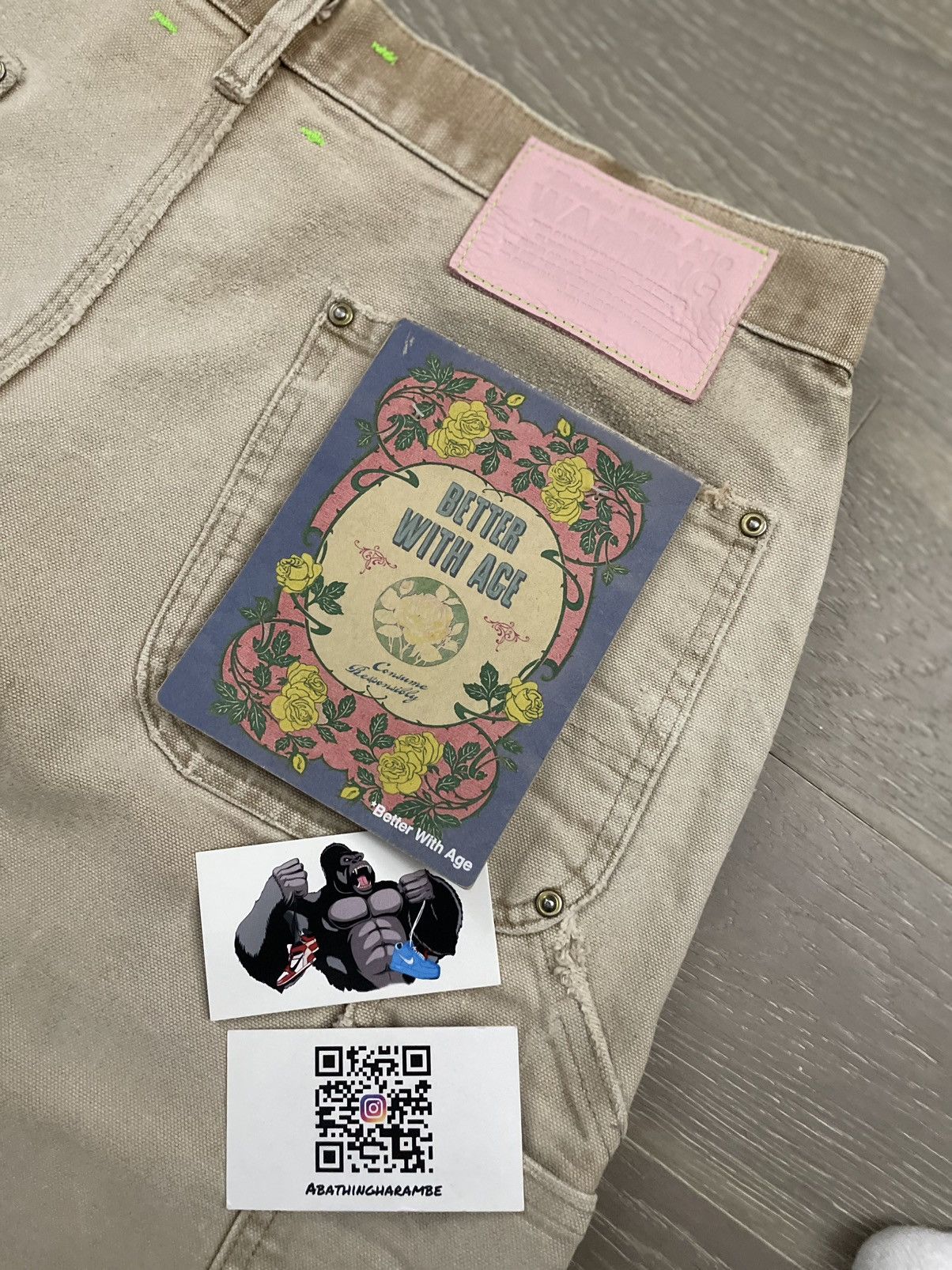 Better With Age Better With Age Knucklehead Double Knee Carpenter Pants Size US 34 / EU 50 - 4 Thumbnail