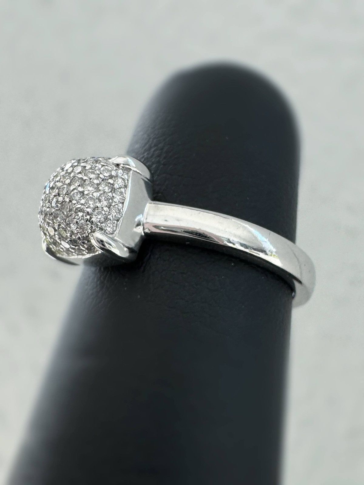 Tiffany & Co. Tiffany & Co. Paloma Picasso 18K white gold Pave 0.16CTW Size ONE SIZE - 10 Thumbnail