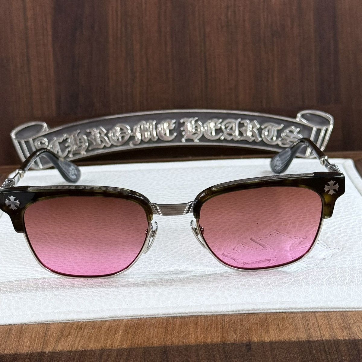 Chrome Hearts Chrome Hearts Bonennoissuer II 1/1 Sunglasses Size ONE SIZE - 3 Thumbnail
