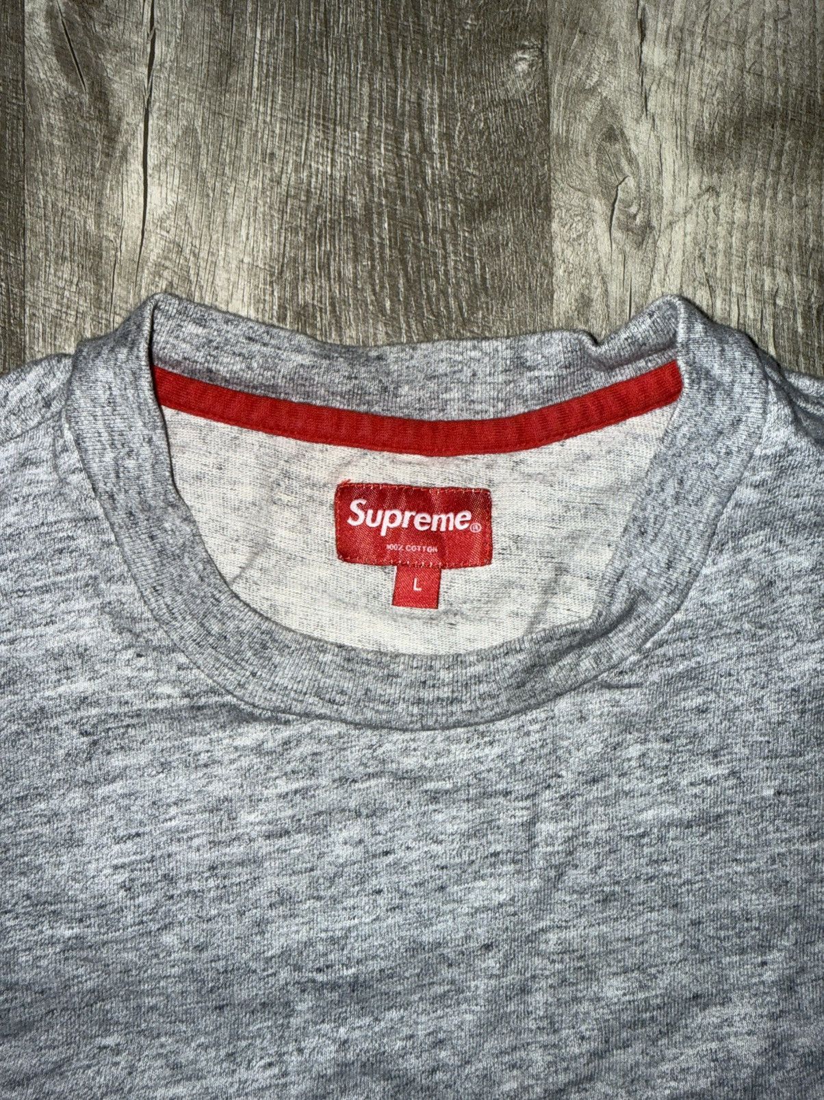 Supreme Supreme Old English logo L/S Size US L / EU 52-54 / 3 - 5 Thumbnail