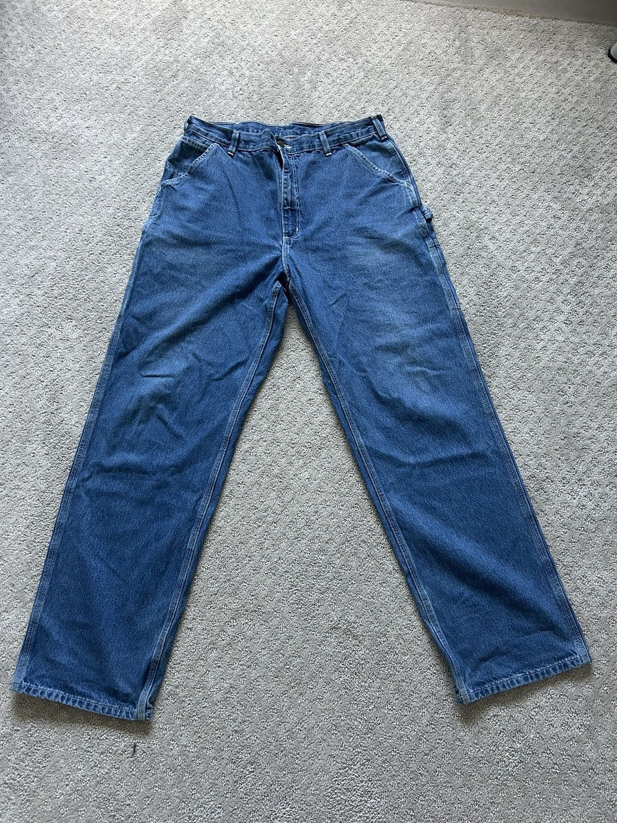 Carhartt Vintage Carhartt Carpenter Jeans Size US 36 / EU 52 - 2 Thumbnail