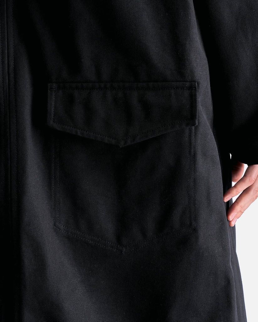 Namacheko o1s1v1r1oon0925 Atran Denim Coat in Black Size US XL / EU 56 / 4 - 7 Thumbnail