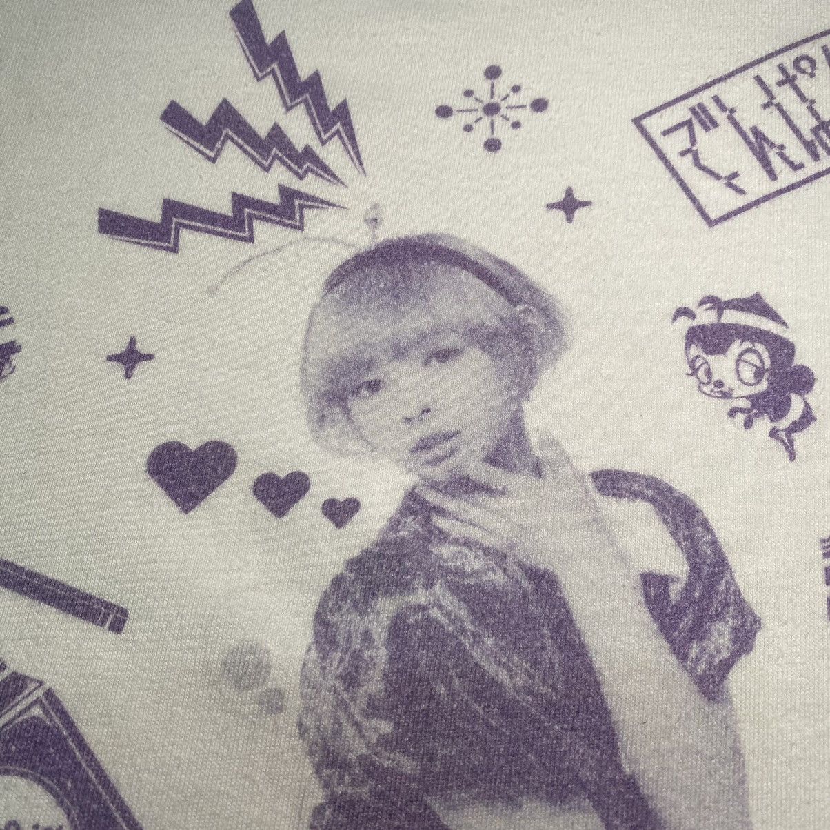 Band Tees × Japanese Brand × Vintage Moga Mogami Japanese Idol Waifu Promo T Shirt Size US XL / EU 56 / 4 - 7 Thumbnail