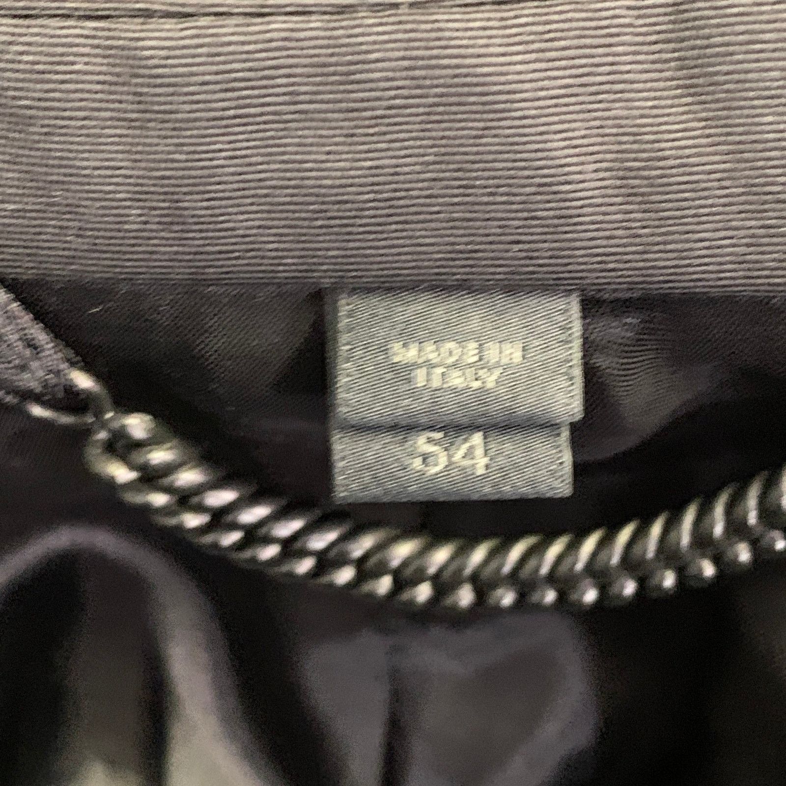 Burberry Prorsum BURBERRY PRORSUM Size 44 Wool Notch Lapel Tuxedo Sport Coat Size 44R - 10 Thumbnail