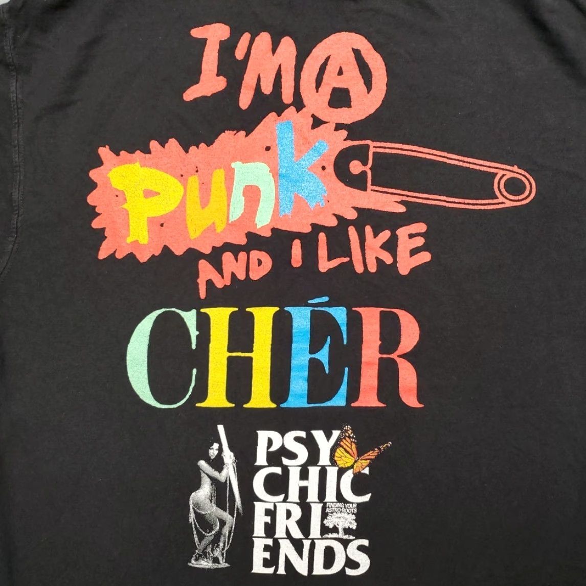 Vintage VINTAGE Taurus Punk And I LIKE Cher Shirt Mens Small Black Band Music Retro TEE Size US S / EU 44-46 / 1 - 6 Thumbnail
