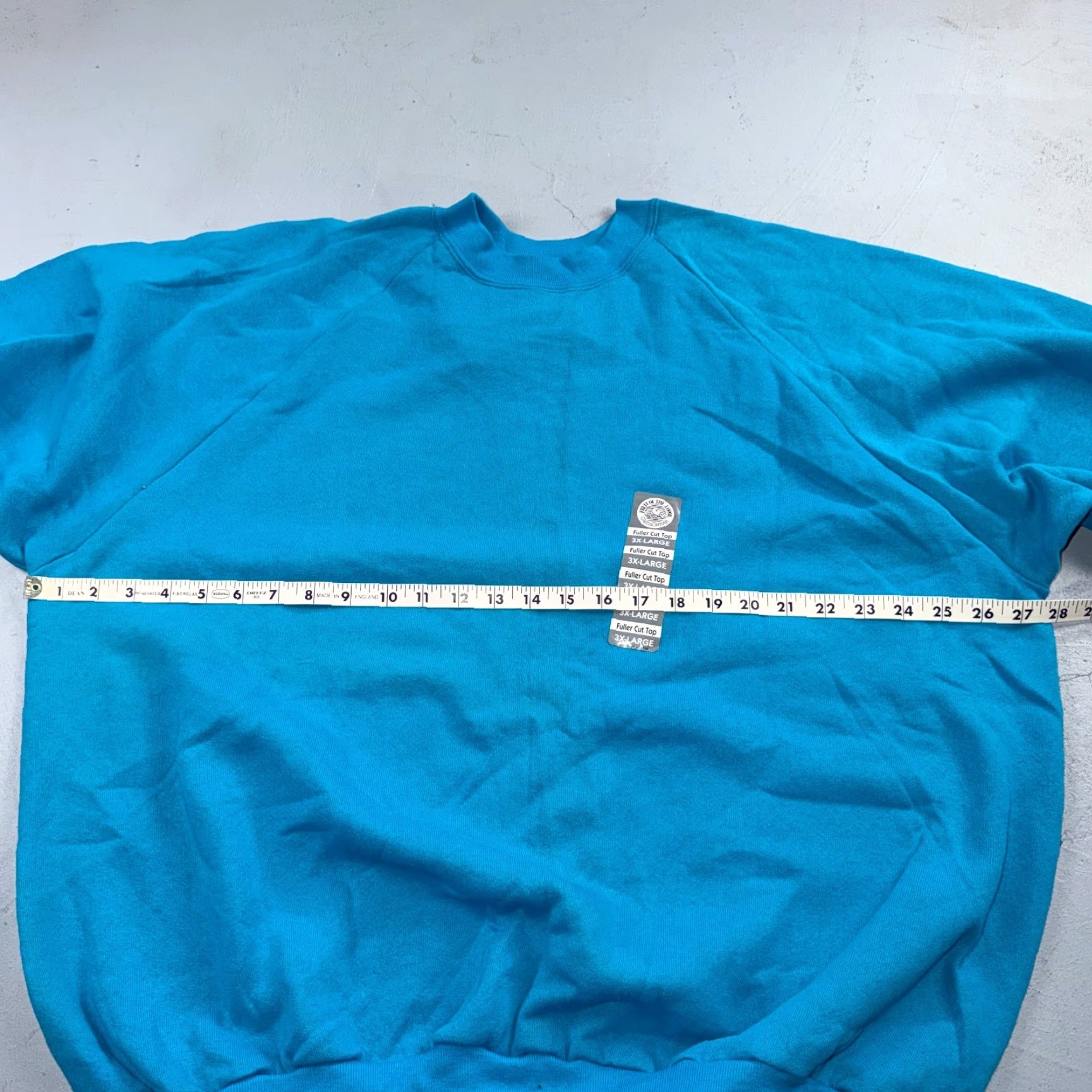 Fruit Of The Loom VTG Fruit of the Loom Sweatshirt Mens 3XL Blue Travel USA America Graphic Print Crew Neck Long Sleeve Pullover Fleece Cotton Vintage Size US XXL / EU 58 / 5 - 5 Thumbnail