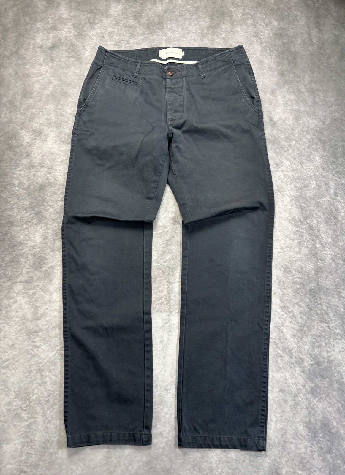 Wings + Horns Wings & Horns Trousers Wings + Horns Black Pants WI-5036-2 Size US 33 - 2 Thumbnail