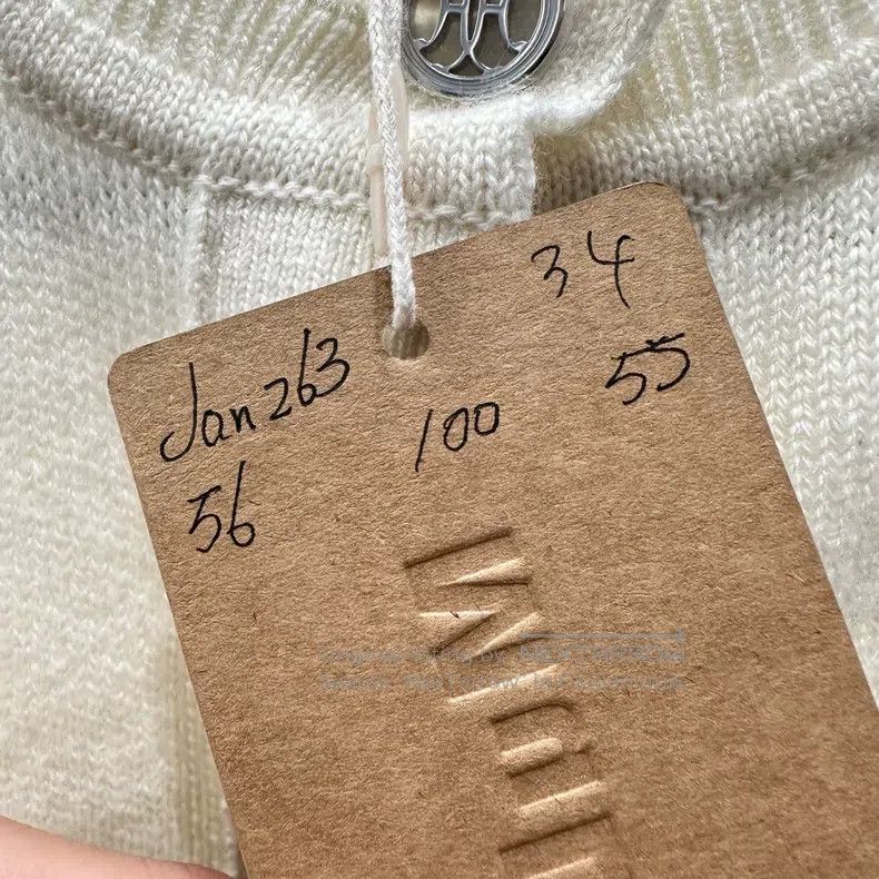 Hermes Hermes Silver Button 26 Gauge Cashmere Knit Cardigan Size XXS / US 00 / IT 34 - 5 Thumbnail