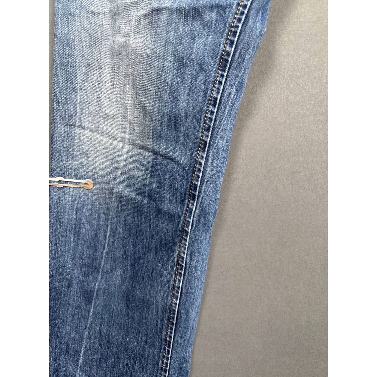 Diesel Diesel Jeans Mens 33 Blue Industry Denim Size Cotton Straight Leg Pocket Style Size US 33 - 4 Thumbnail