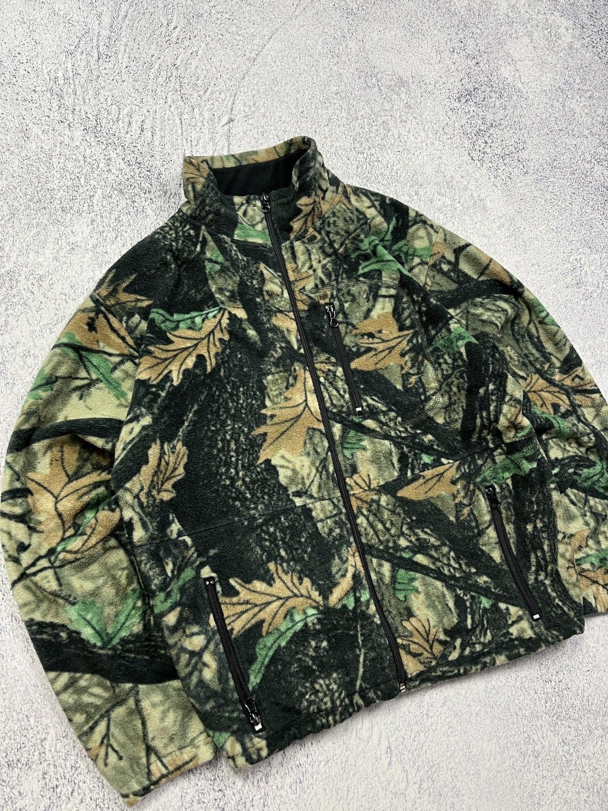 Realtree × Vintage Vintage Realtree Camo Fleece Jacket Streetwear Hype Y2k Size US M / EU 48-50 / 2 - 4 Thumbnail
