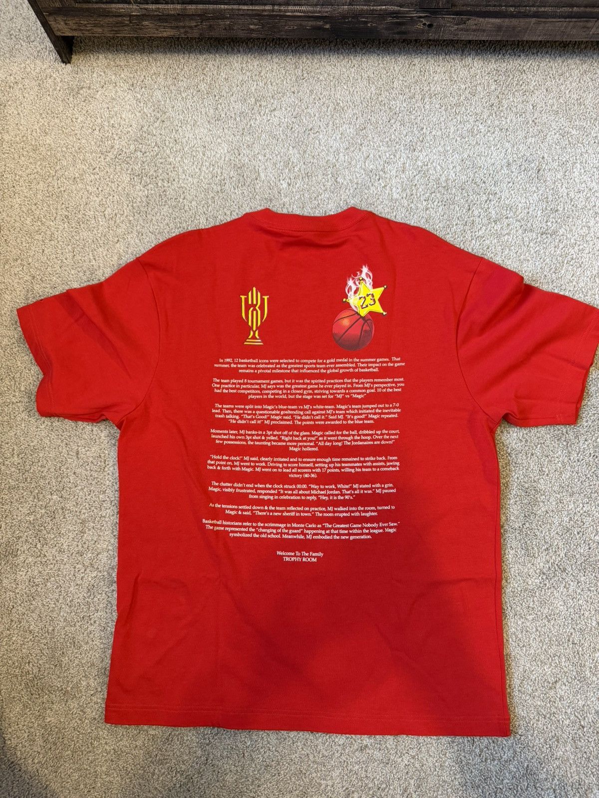 Jordan Brand Trophy room “ new sheriff in town” shirt Size US M / EU 48-50 / 2 - 3 Thumbnail