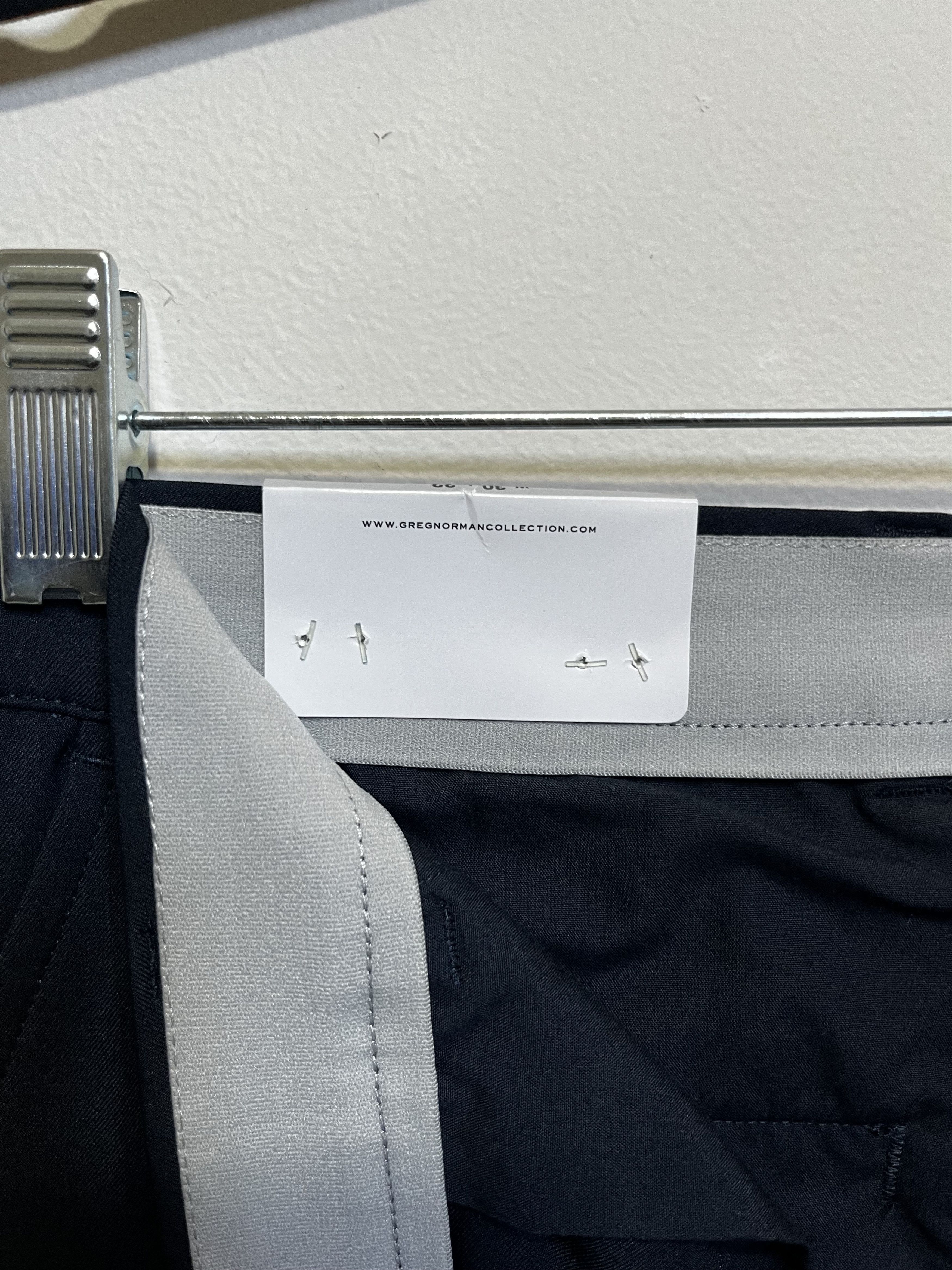 Greg Norman Greg Norman Signature Series Dark Navy Dress Pants 30x32 New Size US 30 / EU 46 - 5 Thumbnail