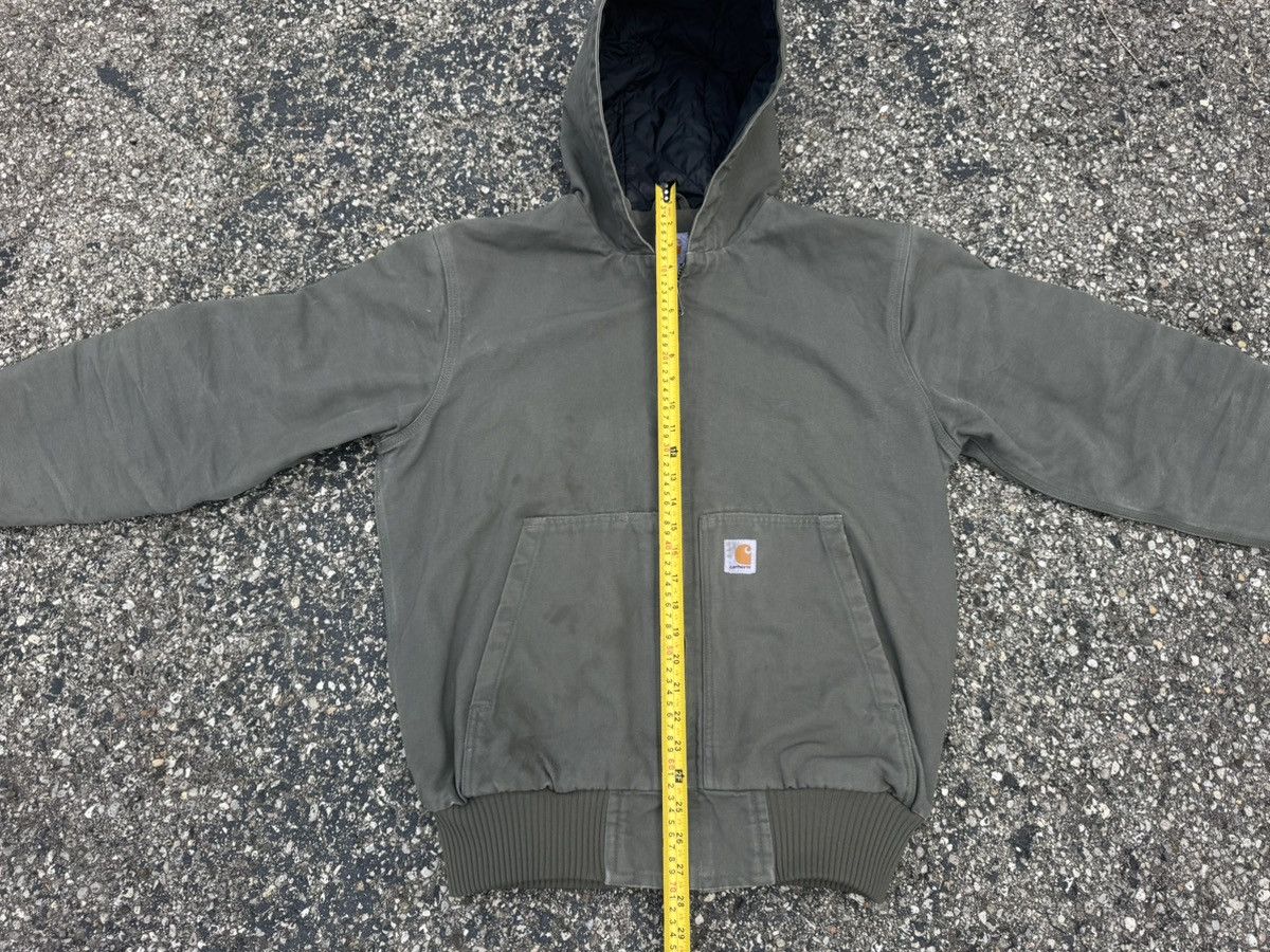 Carhartt Carhartt Moss Green Hooded Jacket Detroit Active 104050 MOS Size US M / EU 48-50 / 2 - 15 Thumbnail