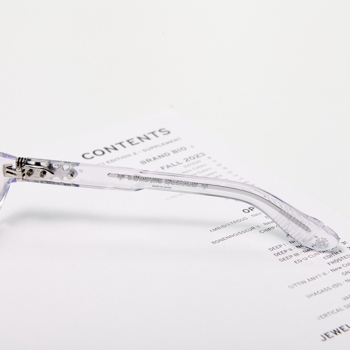 Chrome Hearts CHROME HEARTS BLASTER PERIWINKLE GLASSES Size ONE SIZE - 4 Thumbnail