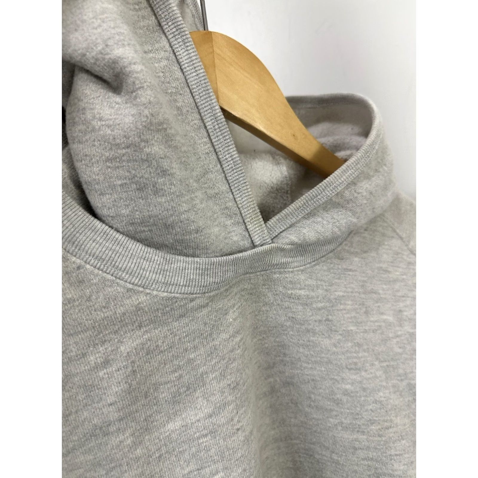 Lands' End VTG Lands' End Women's Hoodie Shirt Afterhood Lock Hood Reverse Weave Sweats S Heather Gray 80s 90s Womens Size S / US 4 / IT 40 - 5 Thumbnail