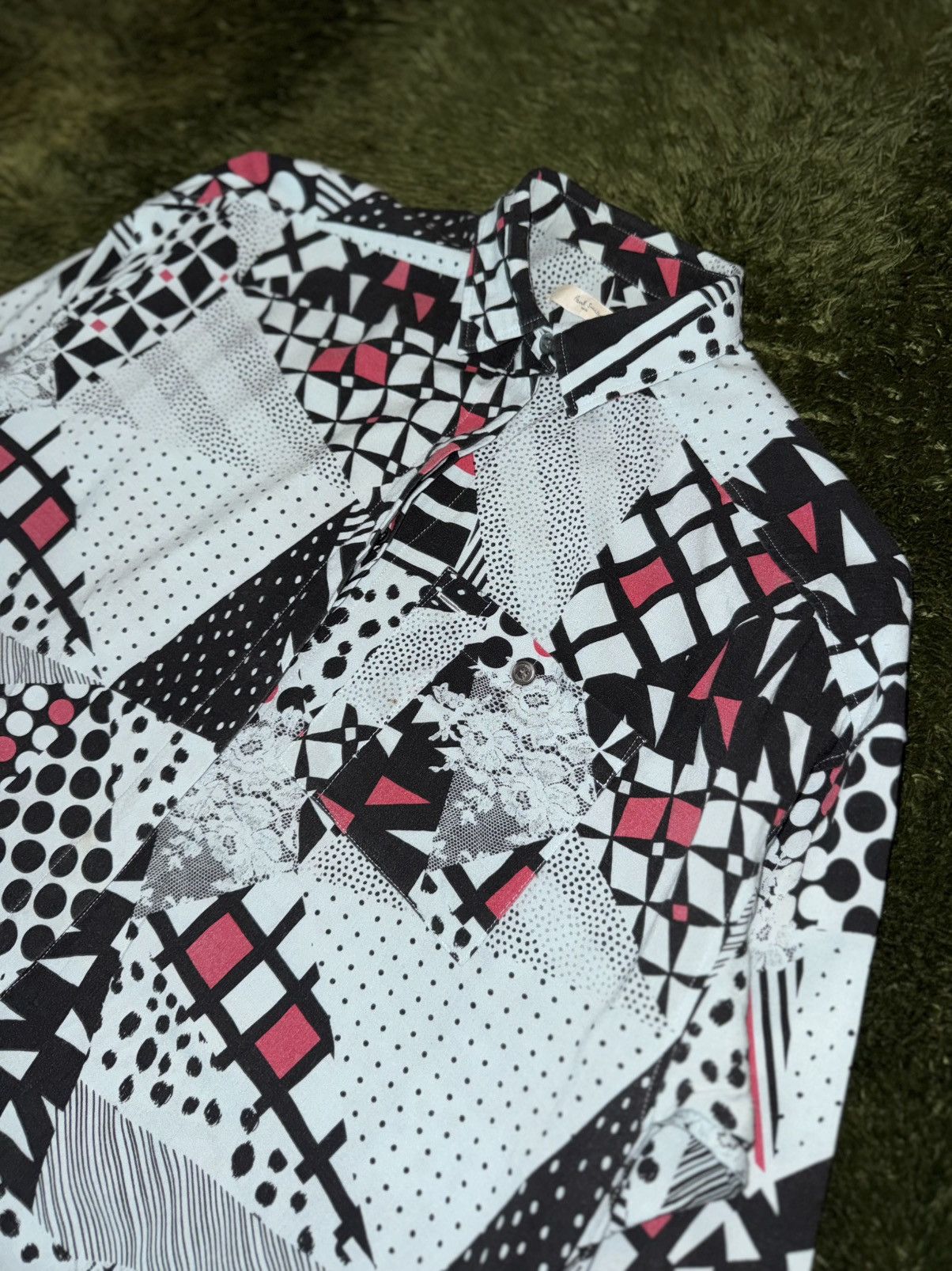 Paul Smith Paul Smith Made in Japan Collage Print Shirt Size US L / EU 52-54 / 3 - 2 Thumbnail