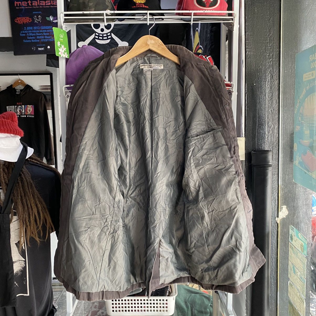 Katharine Hamnett London × Vintage Katharine hambett london Field Jacket / Minimalist jacket Size US L / EU 52-54 / 3 - 3 Thumbnail