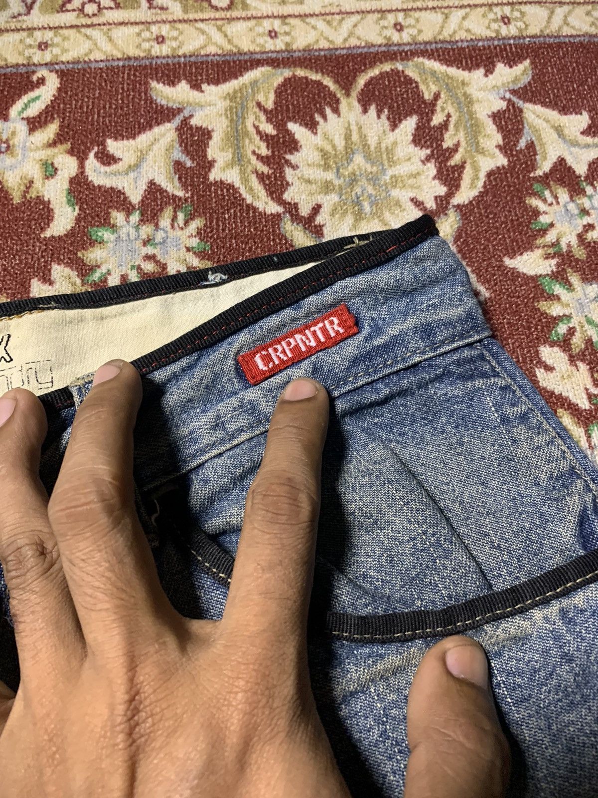Ecko Unltd. 🔥BAGGY🔥ECKO CARPENTER BAGGY DENIM PANT VERY WORN Size US 30 / EU 46 - 12 Thumbnail