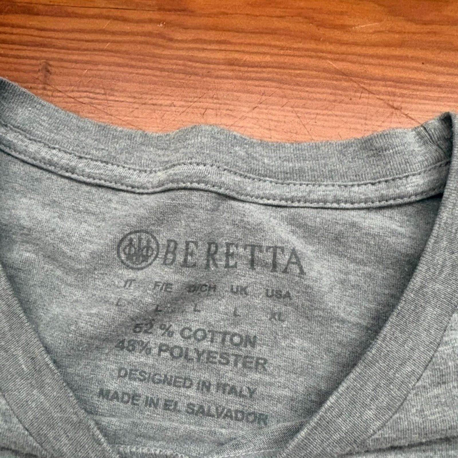 Beretta Beretta Firearms Mallard T-Shirt Men's Size XL Gray Size US XL / EU 56 / 4 - 4 Thumbnail