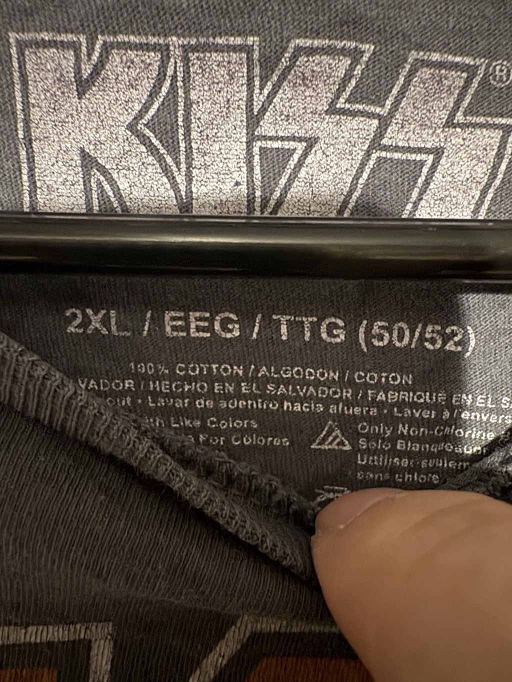 Gildan Kiss Rock and Roll All Nite t-shirt Gray Men's size XXL Size US XXL / EU 58 / 5 - 5 Thumbnail