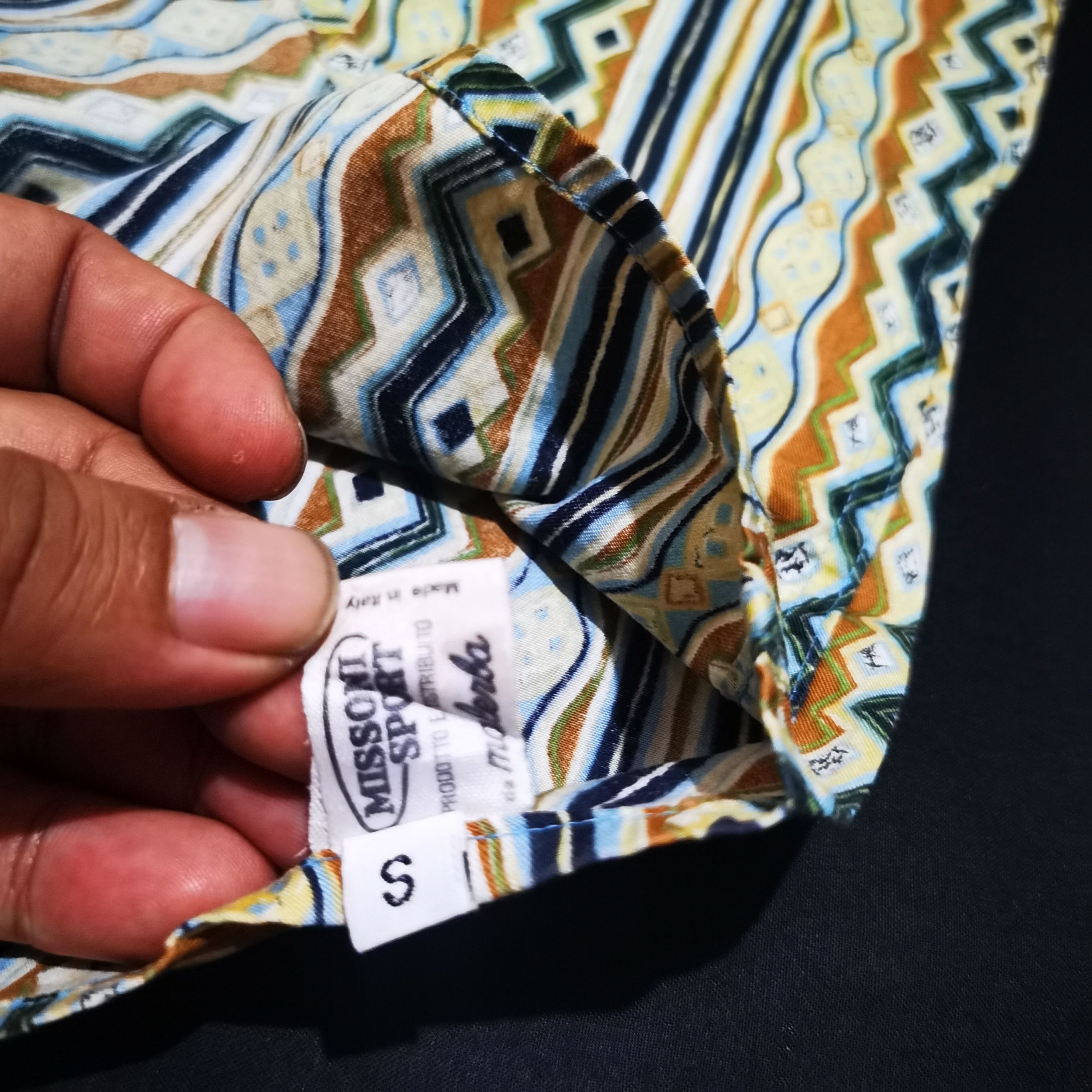 Missoni Vtg Missoni Sport Etnis Pat Size US S / EU 44-46 / 1 - 6 Thumbnail