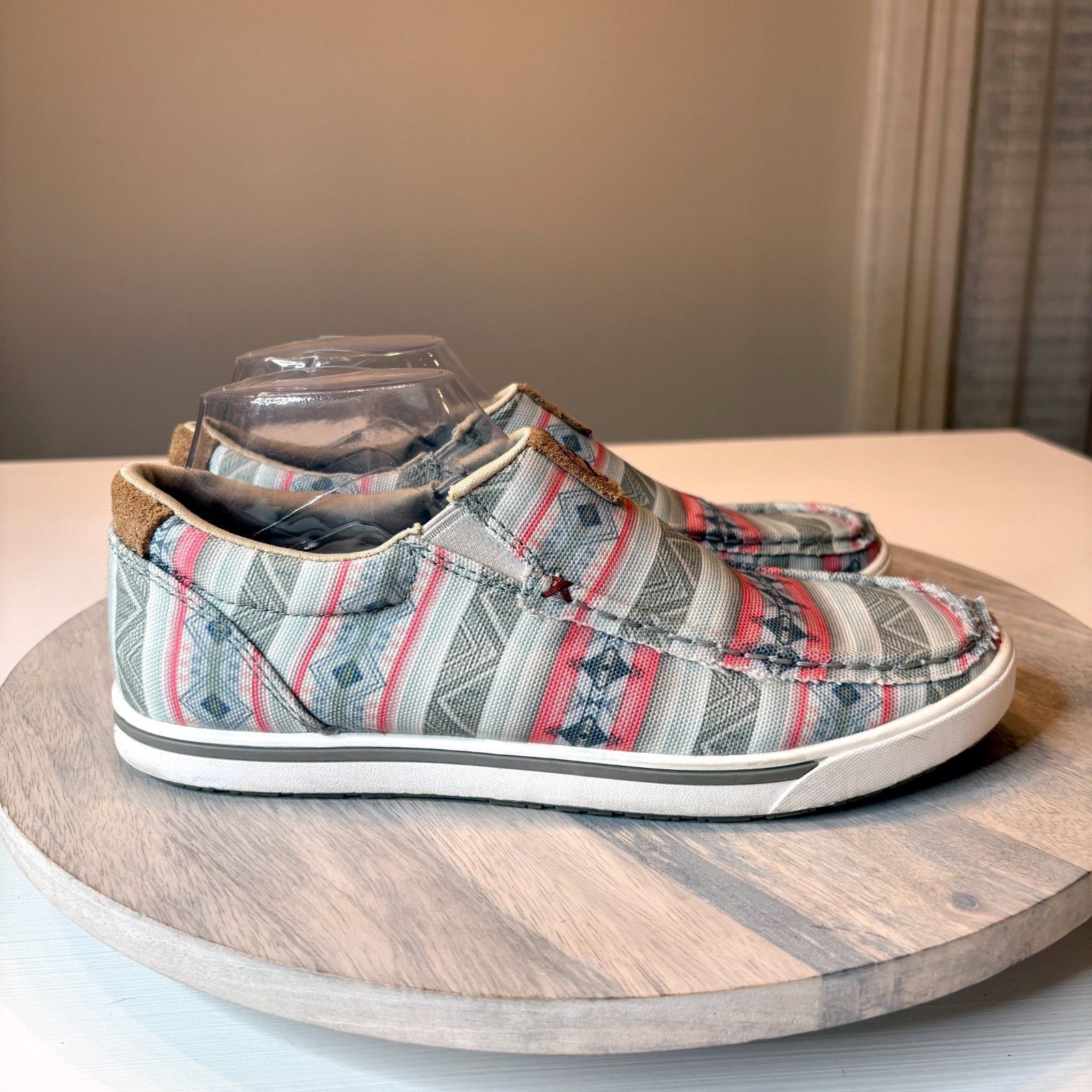 Twisted X Twisted X Hooey Aztec Slip On Loafer Shoes Women’s Size 8 M Size US 8 / IT 38 - 2 Thumbnail