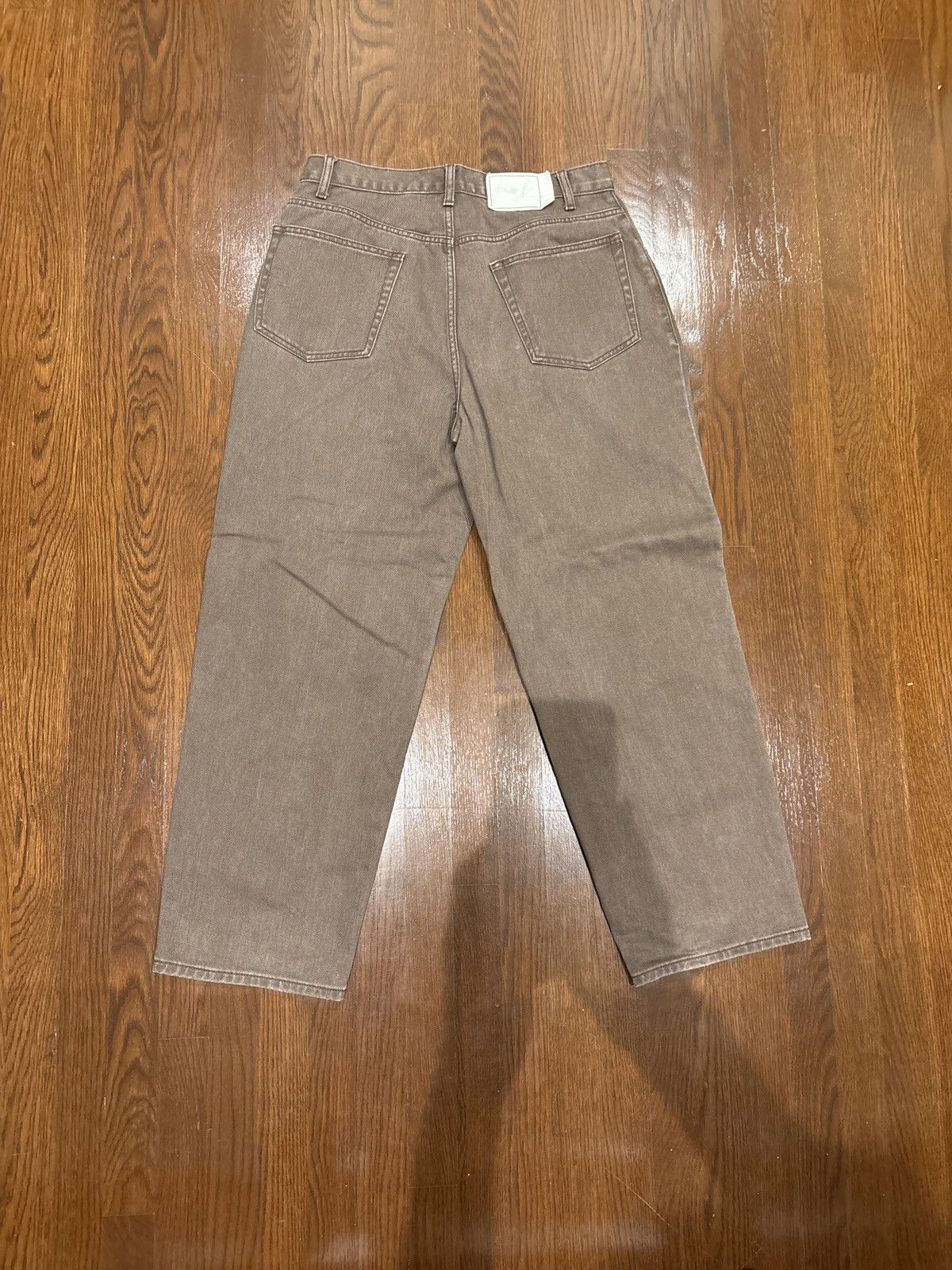 thisisneverthat Thisisneverthat Relaxed Jeans in Brown Size US 32 / EU 48 - 11 Thumbnail
