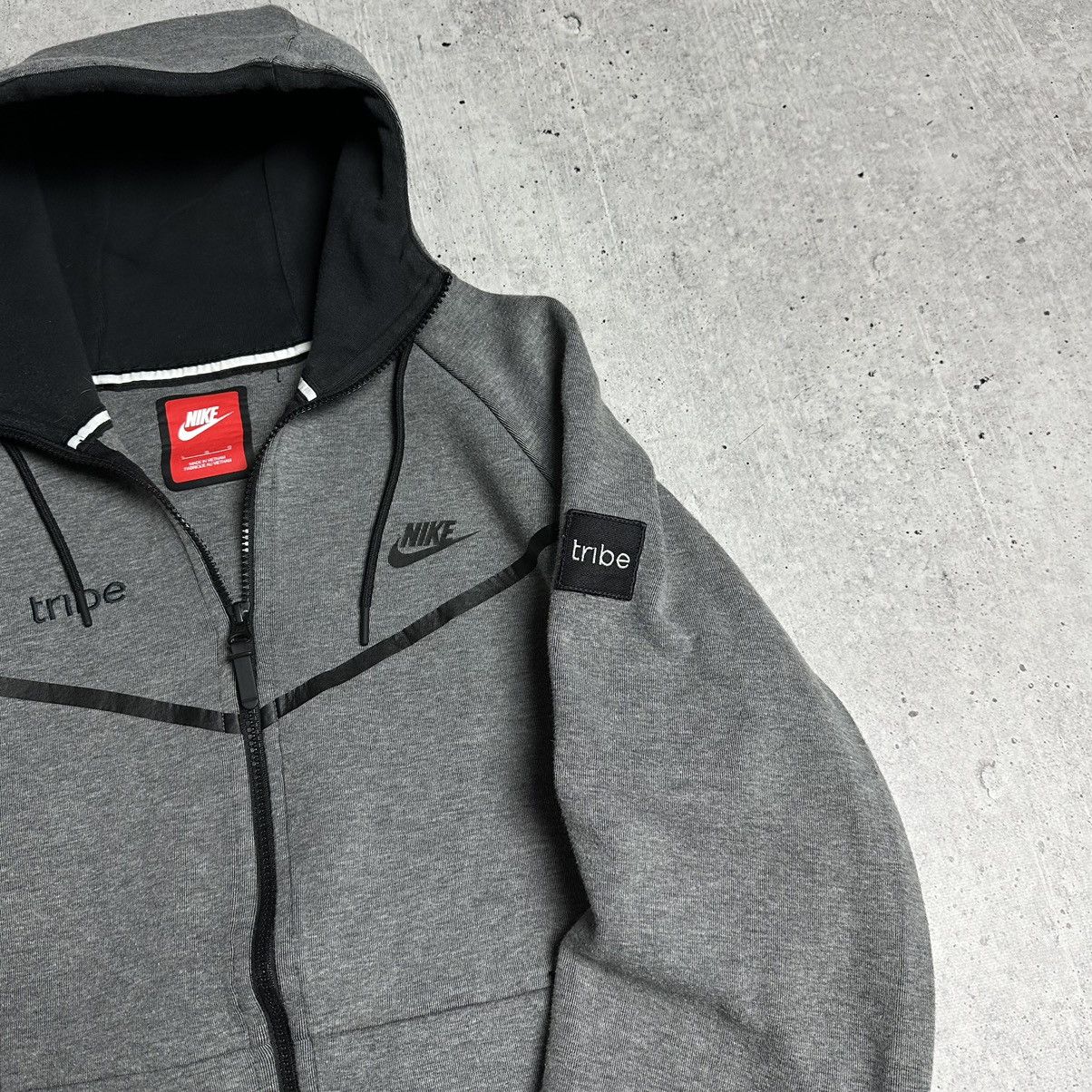 Nike × Vintage Nike Tech Fleece Zip Up Hoodie Drip Nocta Style Size US L / EU 52-54 / 3 - 6 Thumbnail