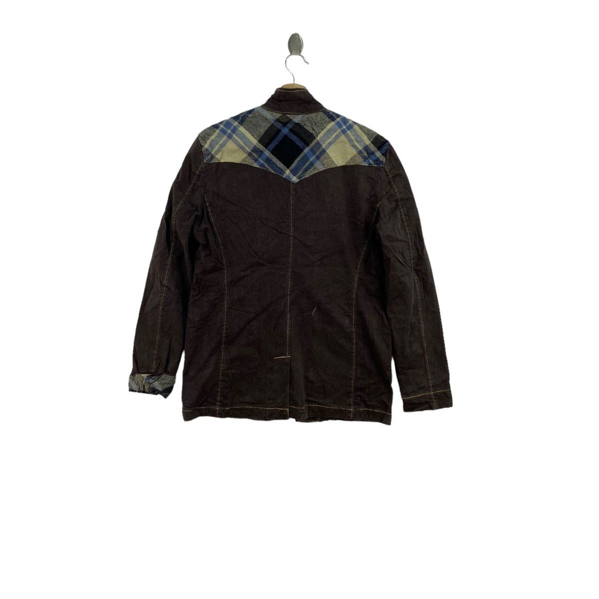 Japanese Brand Vintage 291295=HOMME Japanese Brand Button Up Brown Coat Size US L / EU 52-54 / 3 - 2 Thumbnail