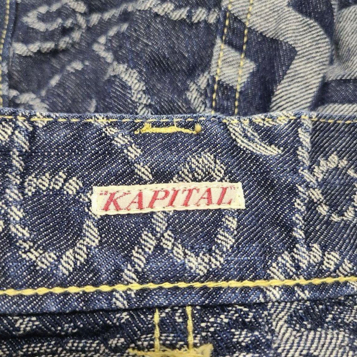 Kapital Kapital archive patchwork shorts Size US 34 / EU 50 - 3 Thumbnail