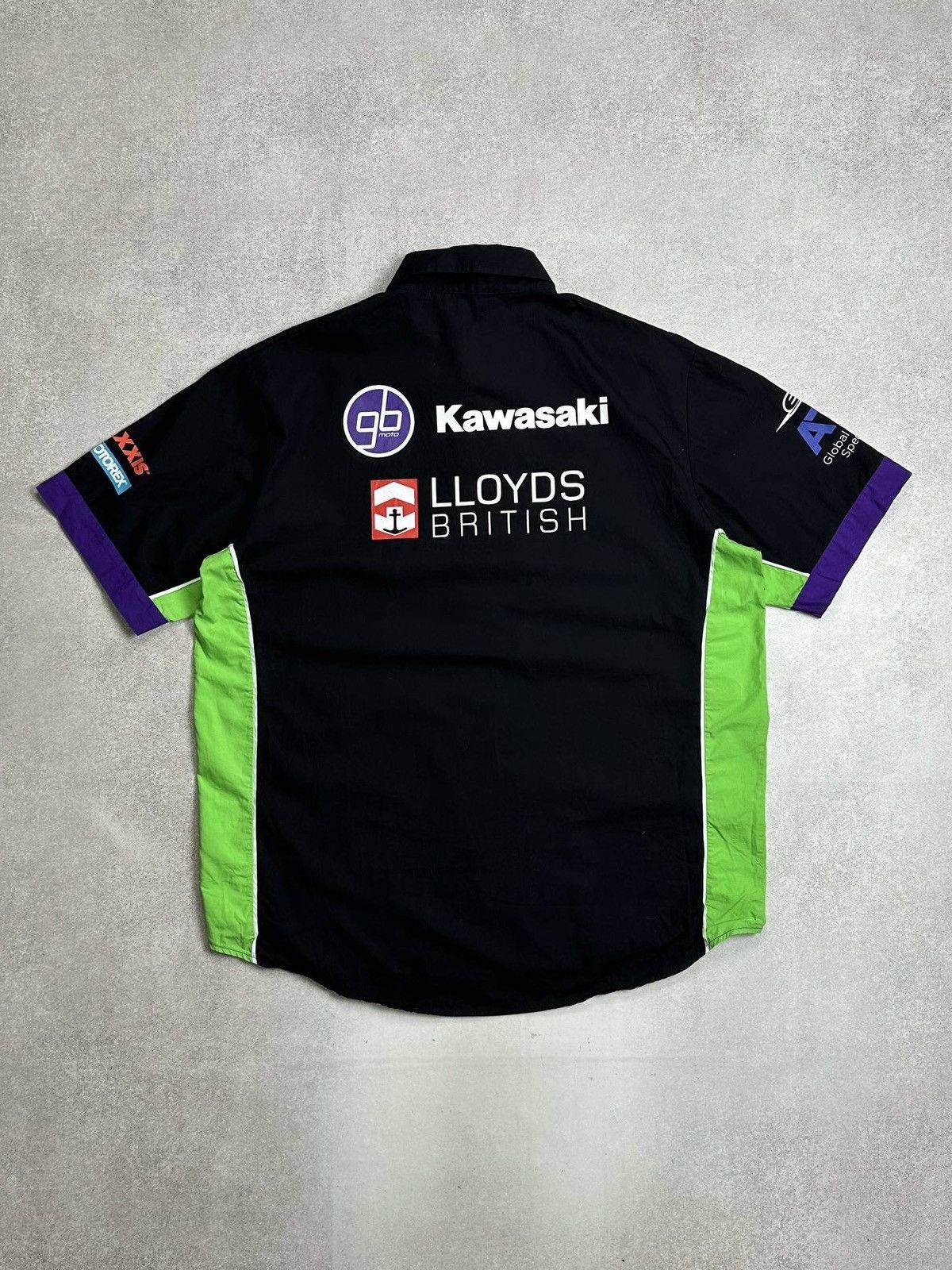 Vintage Vintage Kawasaki Moto Racing Y2K Shirt XL Size US XL / EU 56 / 4 - 5 Thumbnail