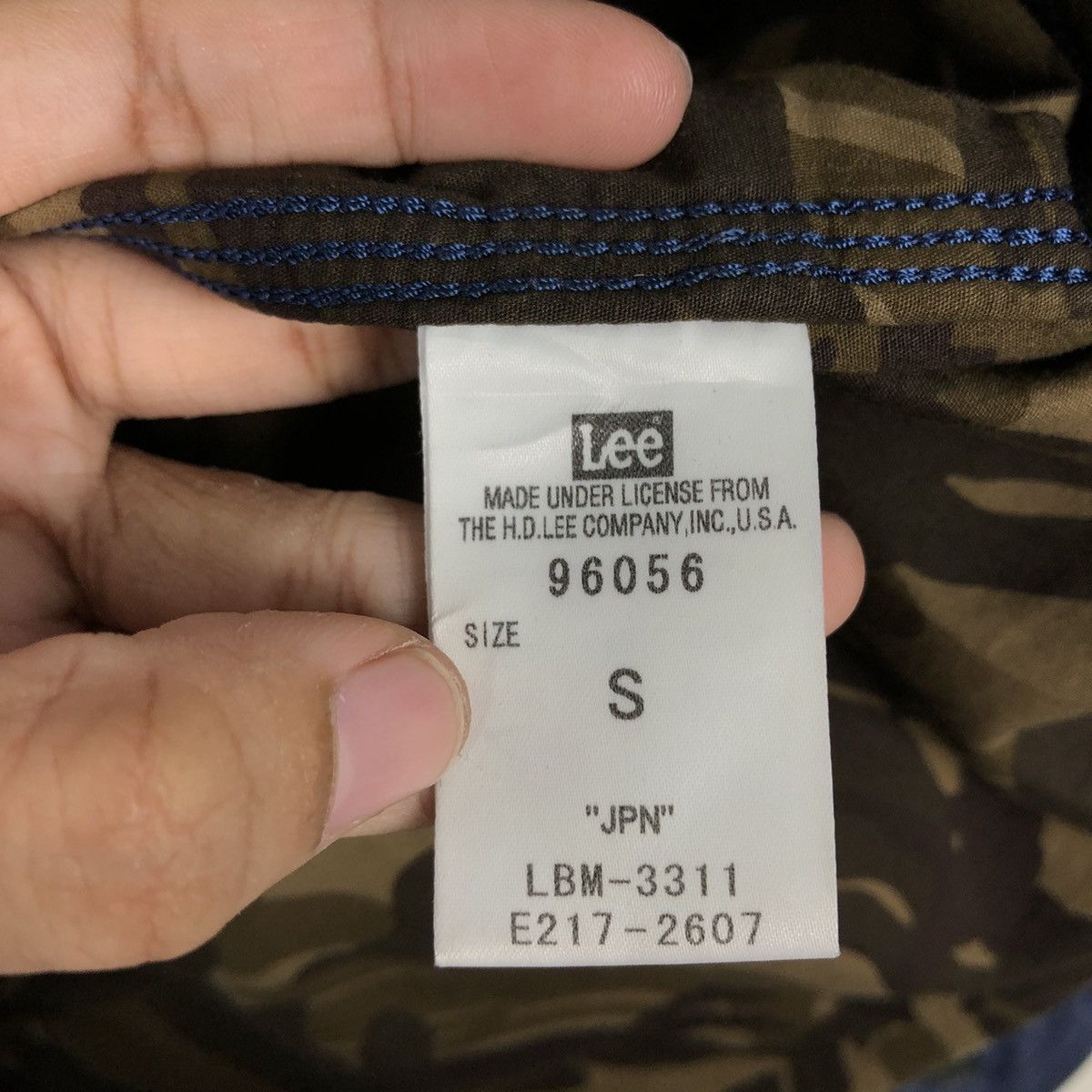 Japanese Brand 📌Vintage Chore Worker Jacket Lee Union Made Camouflage Size US S / EU 44-46 / 1 - 19 Thumbnail