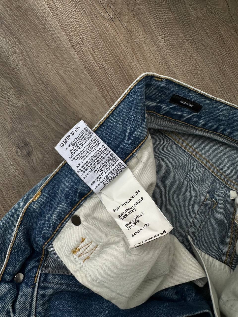 Japanese Brand × R13 R13 Crossover Kelly Wash Size 25 Italian Distressed Jeans Size US 26 / EU 42 - 9 Thumbnail