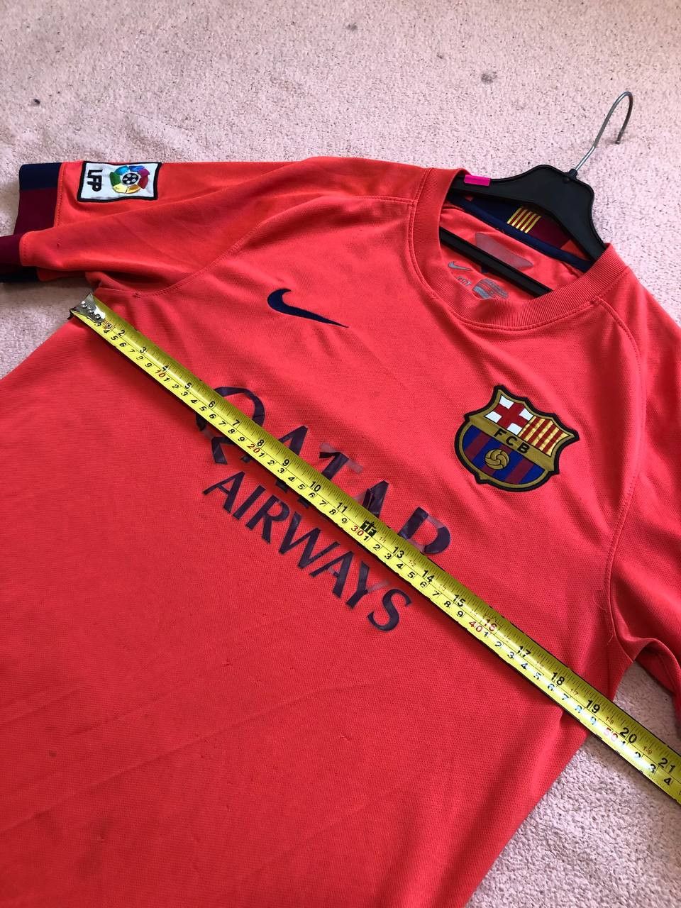 Nike Barcelona Away Football Shirt 2014 Soccer Nike Jersey Size M Size US M / EU 48-50 / 2 - 19 Thumbnail